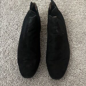 Black Suede Ankle Boots